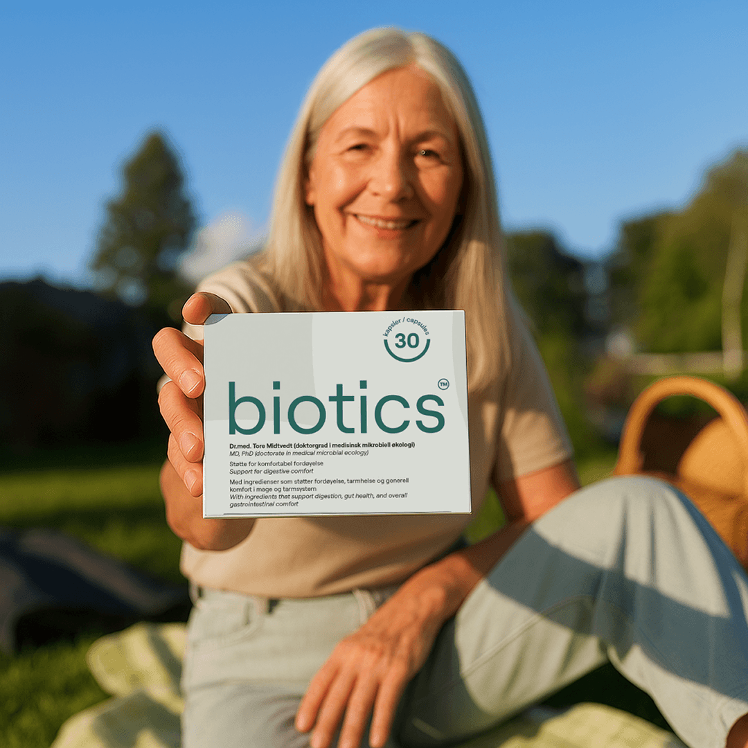 Woman with Biotics